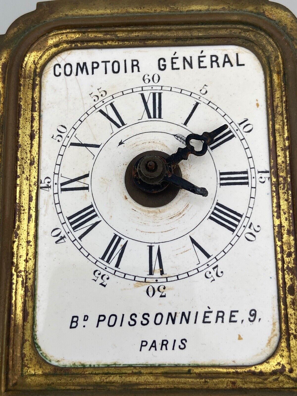 Reveil comptoir general bd poissonniere 9 paris tole