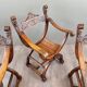 Set of Three Renaissance Style Armchairs, 19th Century