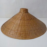 Vintage rattan pendant lamp