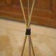 1960s design three-armed floor lamp