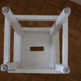 Handcrafted white oak stool