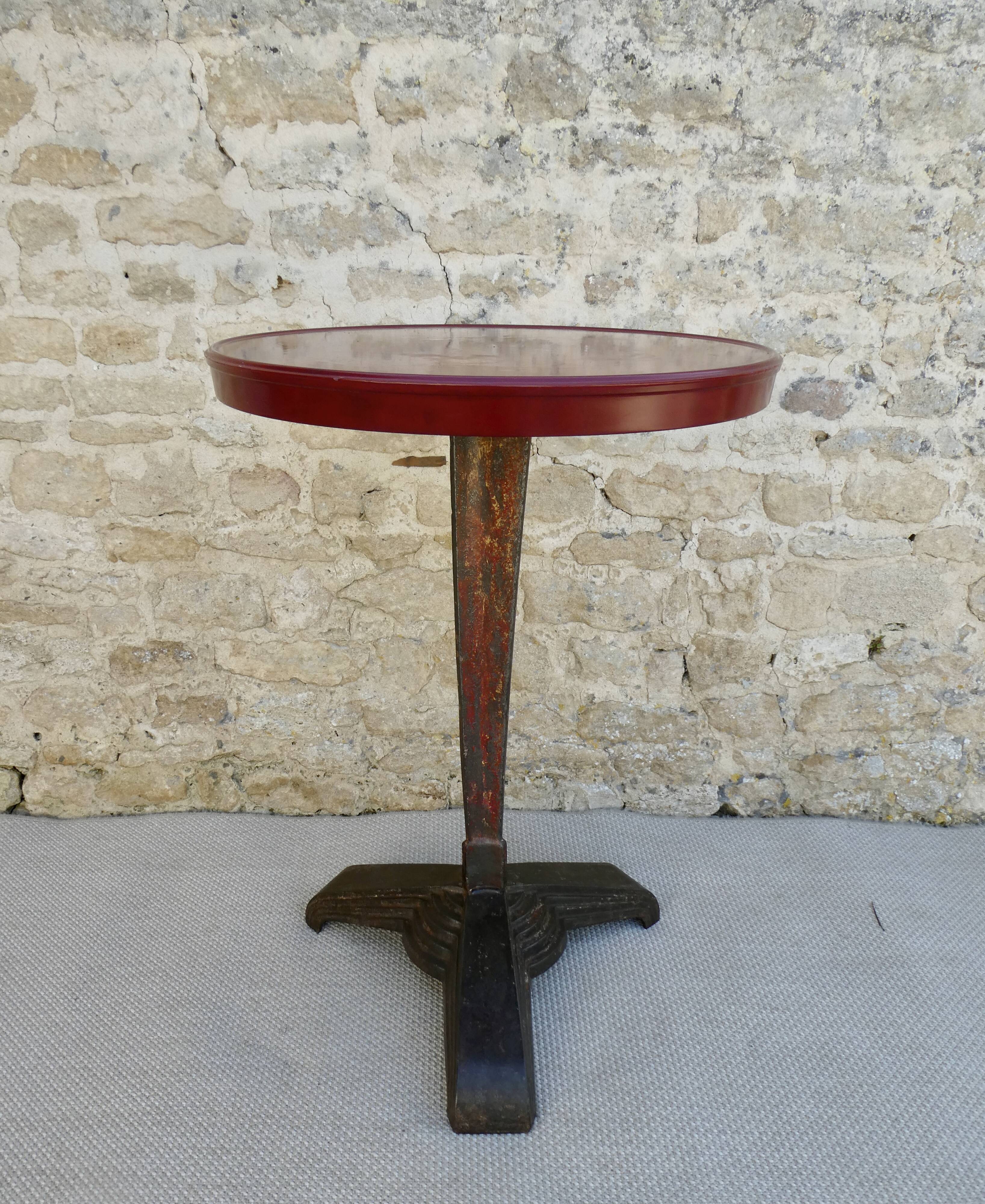 Table de bistrot louis vuitton paris, éditions rex, 1930