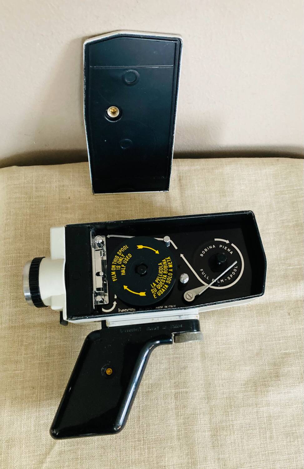 Bencini Bluestar Comet 8 camera, 1950s/60s, made in Italy