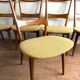 Lot de 5 chaises scandinaves vintage