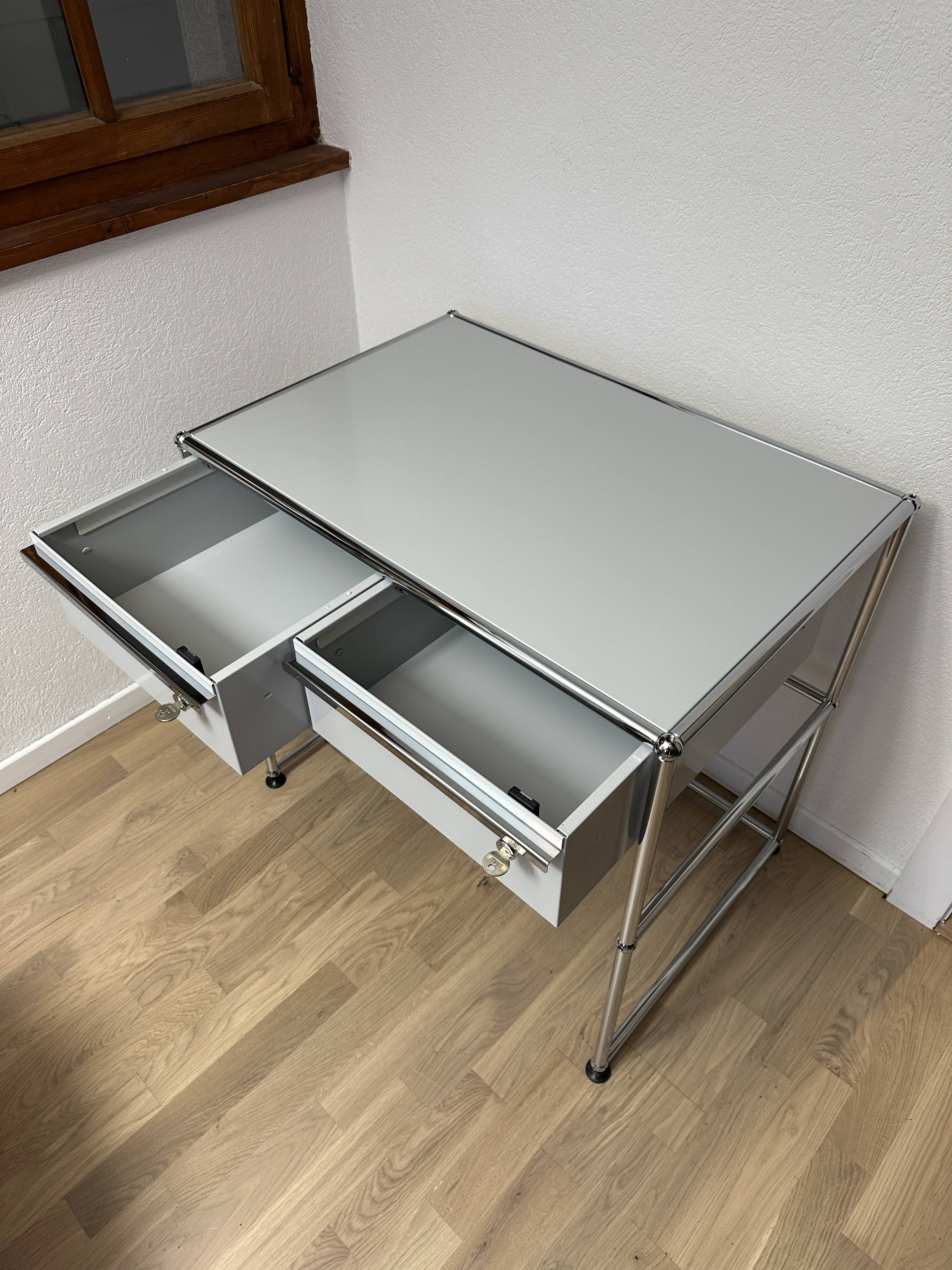 USM Haller Desk / Sideboard in Light Grey