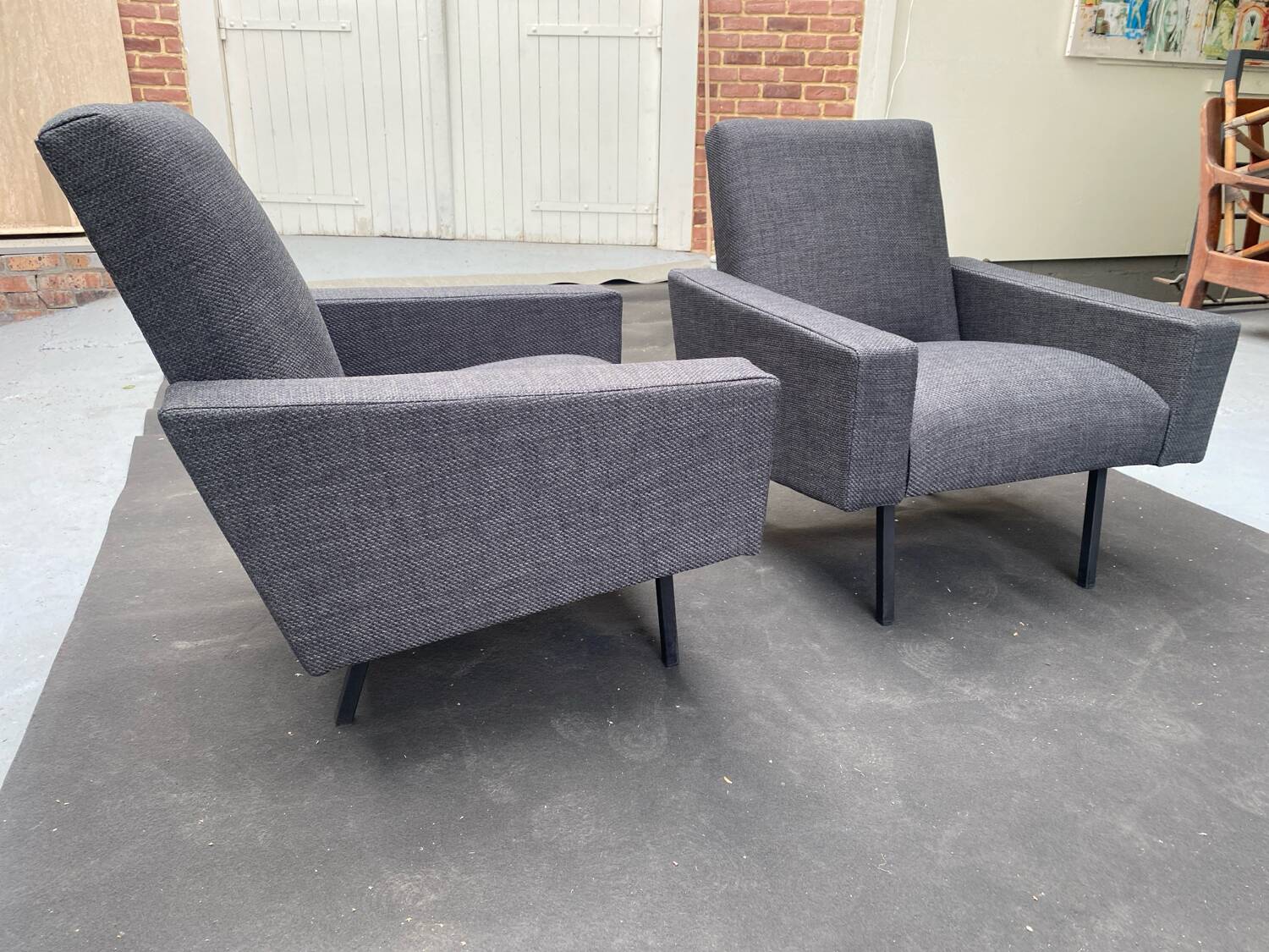 Paire de fauteuil vintage