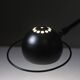 Aluminor France vintage desk lamp post-modern design 1980s