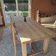 Table de ferme 2m20 chêne massif
