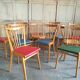 Pair of scandinavian bar chairs