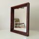 Vintage wooden mirror from the 50s/60s 39*29 cm