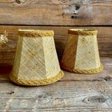 Vintage braid lampshade