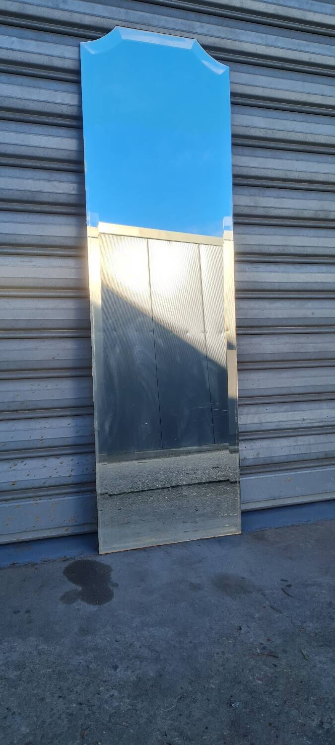 Art deco beveled mirror