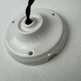 Vintage 30 cm opaline ceiling light