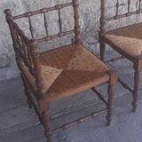 Pair of fireside chairs