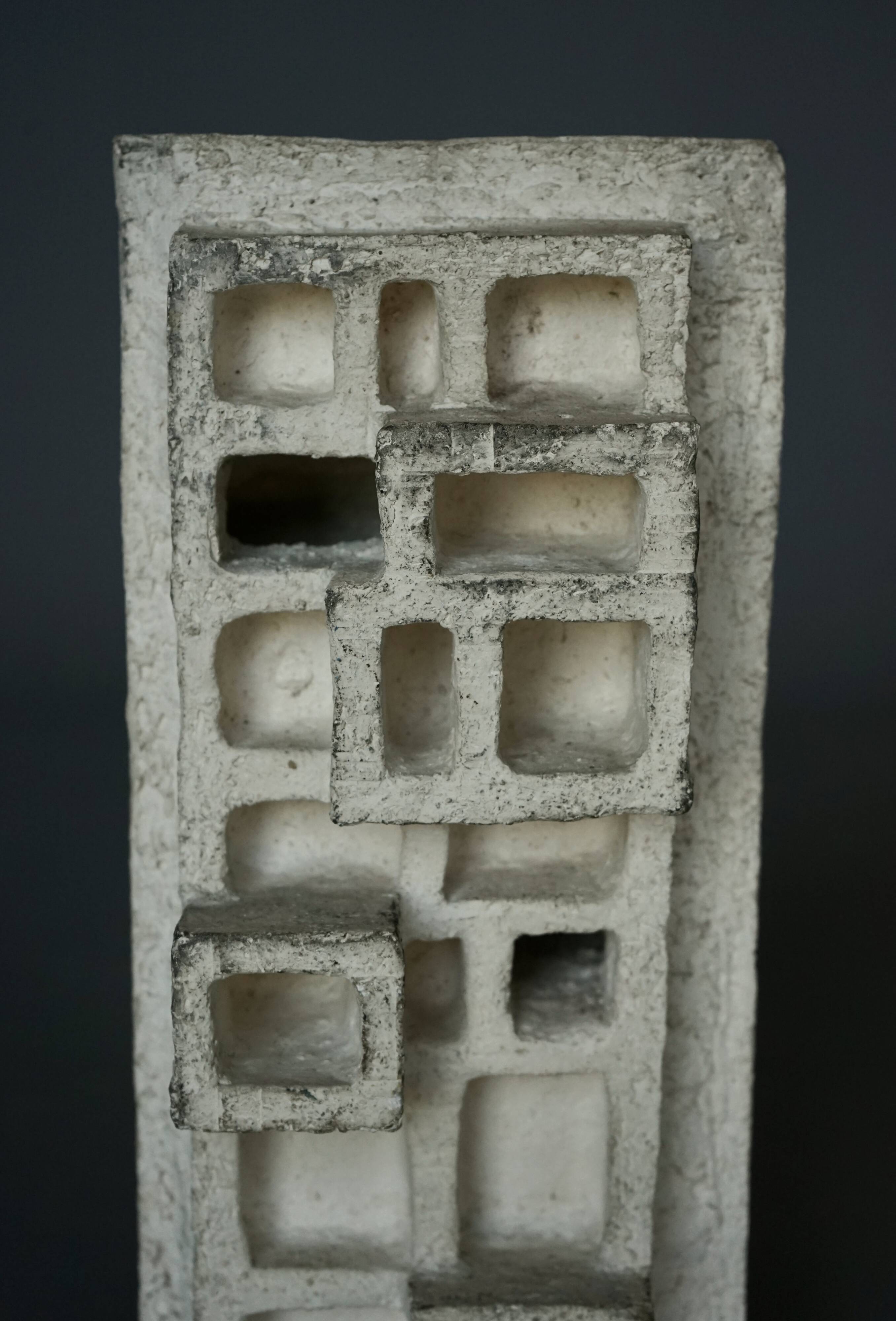 Brutalist Architectural Abstract Sculptures. 1960s
