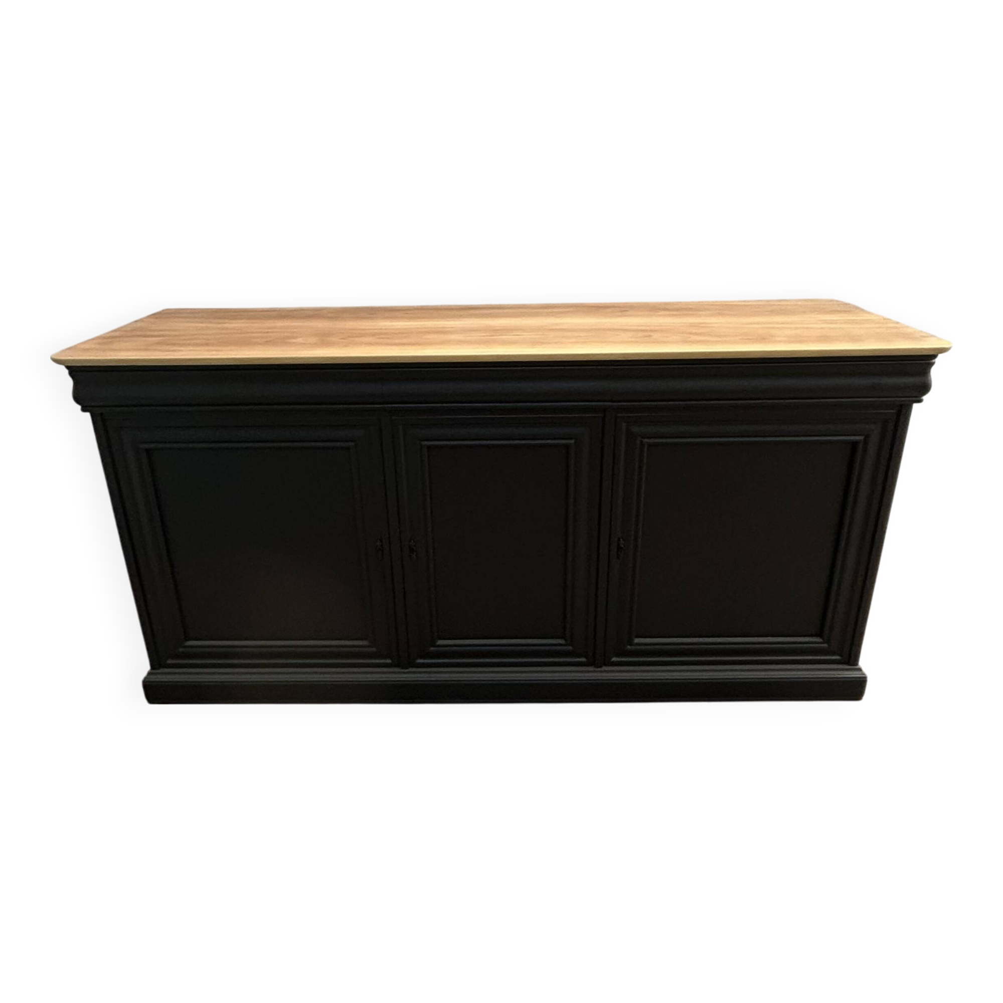 Old buffet bar with industrial makeover