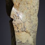 Abstract soapstone bird sculpture