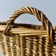 Large vintage wicker basket