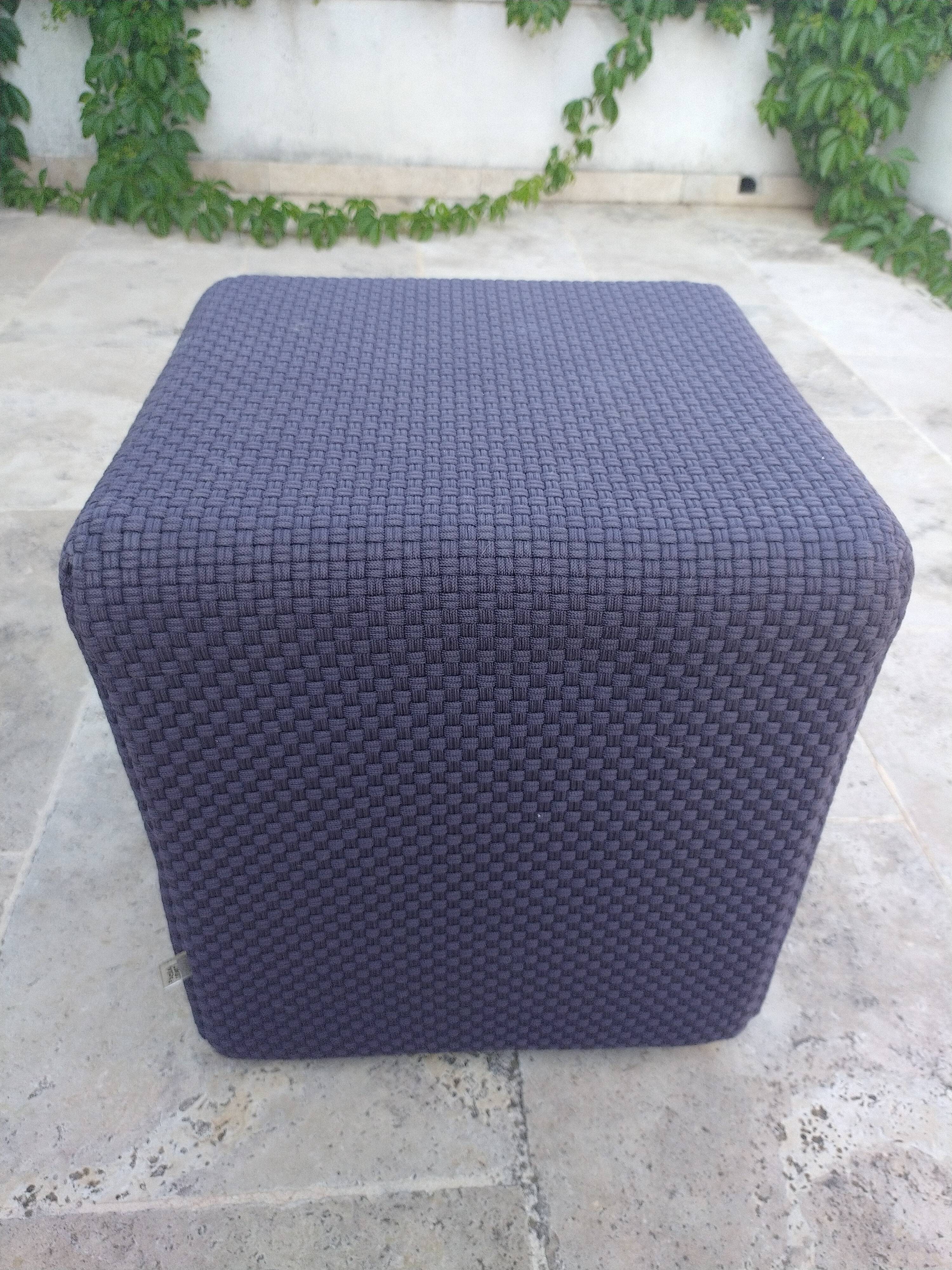 Low Square Stool Paola Lenti