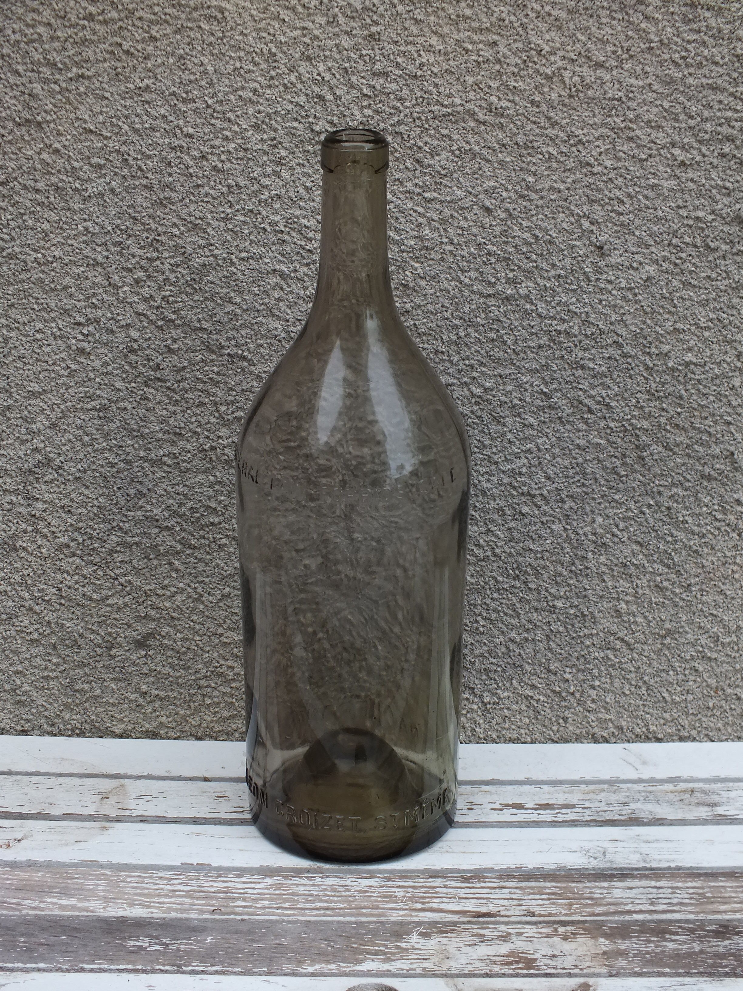 Bottle cognac léon croizet, 5l era prohibition usa