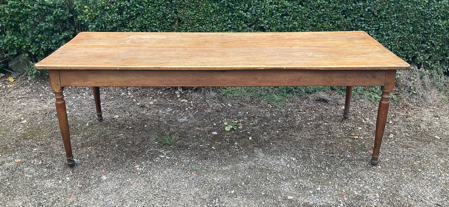 Old farm table 220x80cm