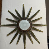 Bronze sun mirror from the 1950s France.