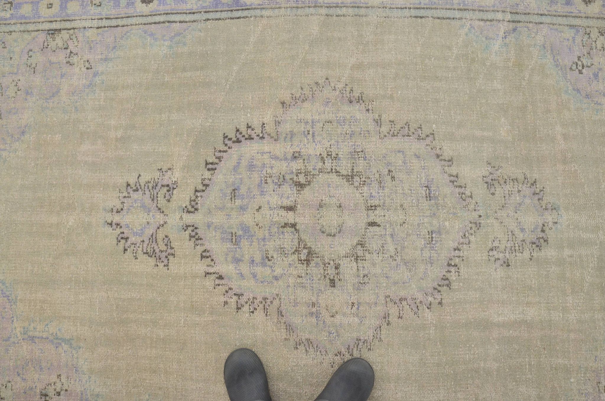 Tapis vintage turc Oushak sku 3201