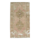 4x7 Cream & Brown Oriental Vintage Area Rug, 118x210Cm