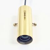 Large Mid-Century Octagonal Glass Ceiling Light from Limburg, Germany, 1960s