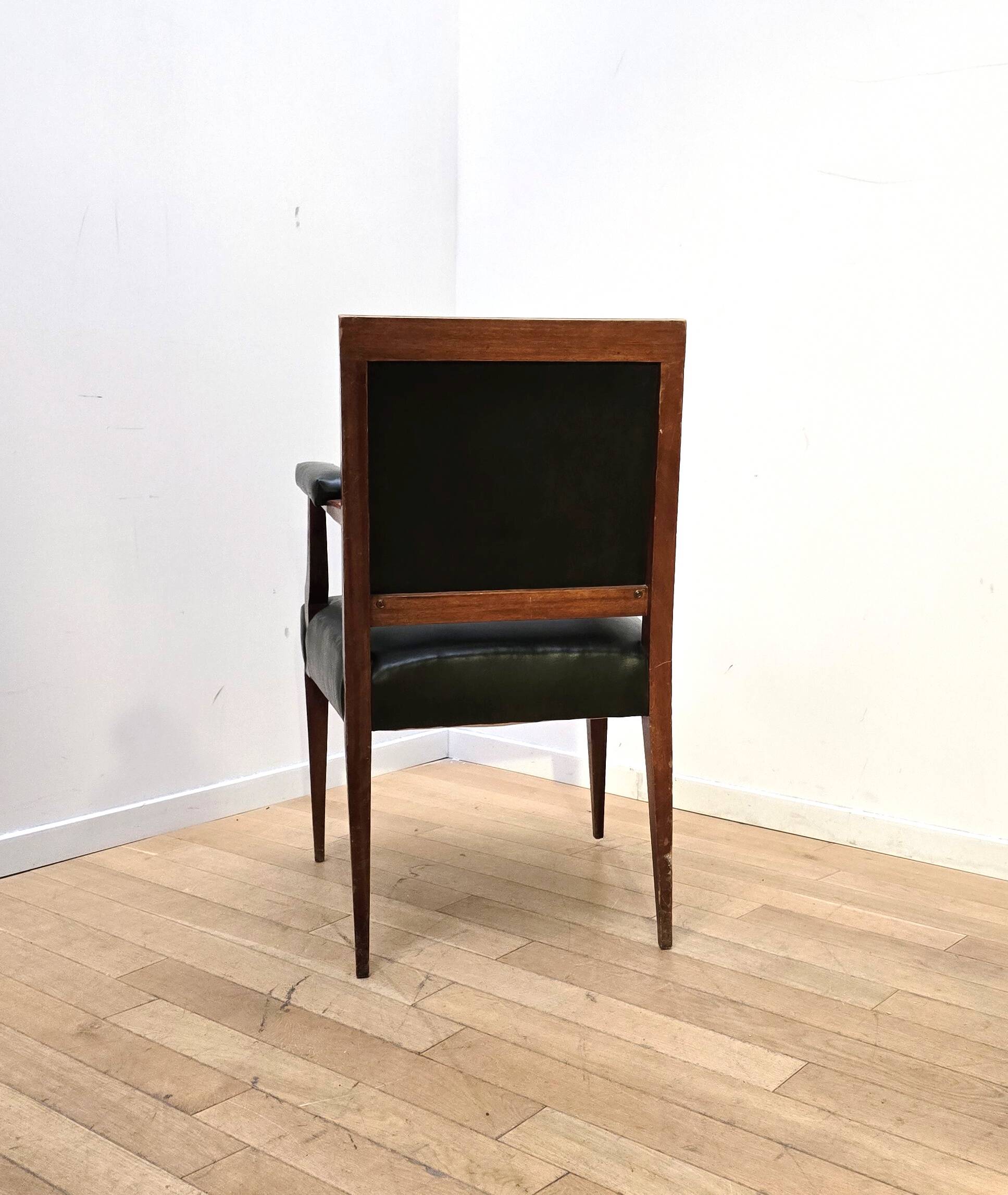 Pair of Empire style armchairs