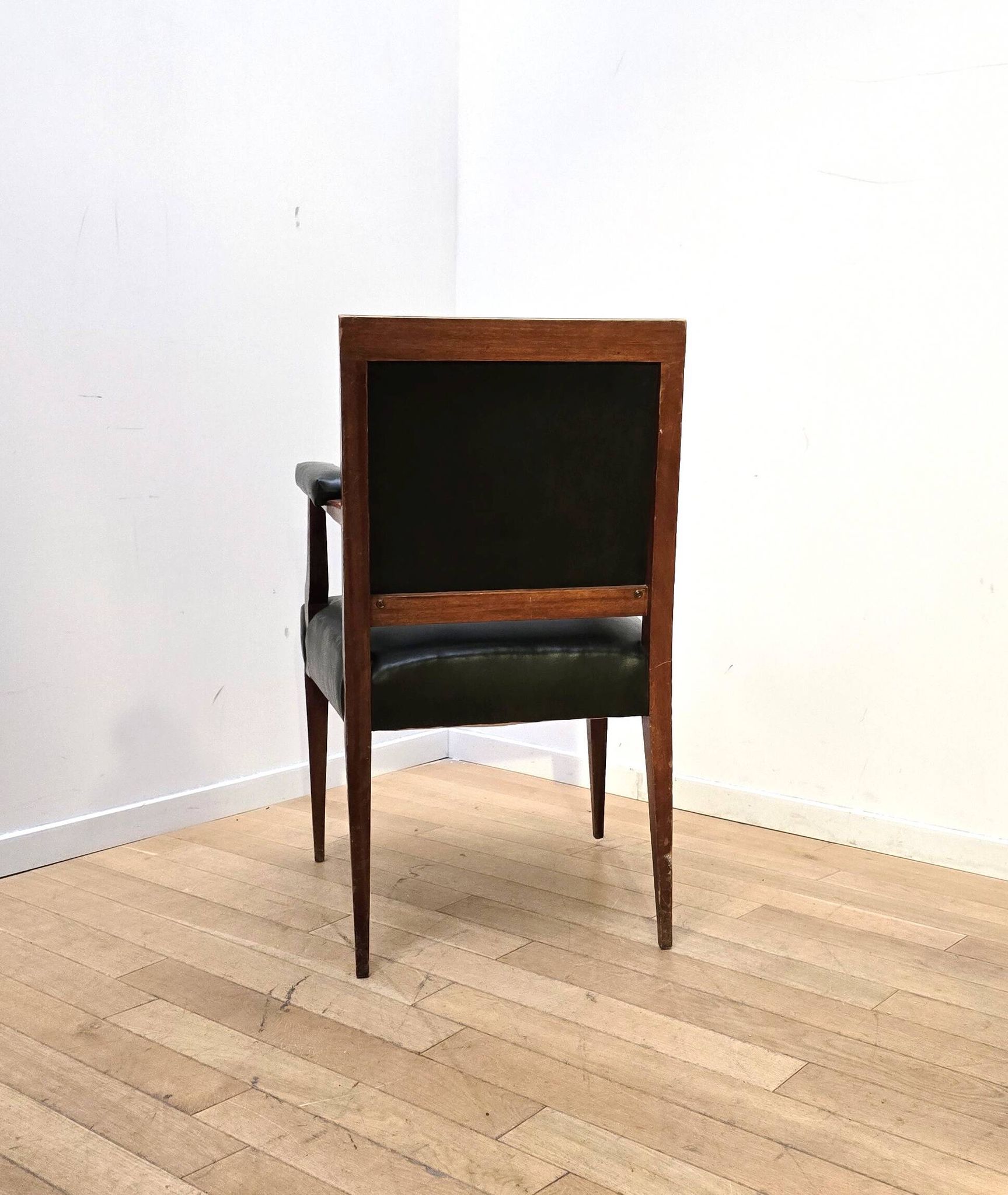 Pair of Empire style armchairs