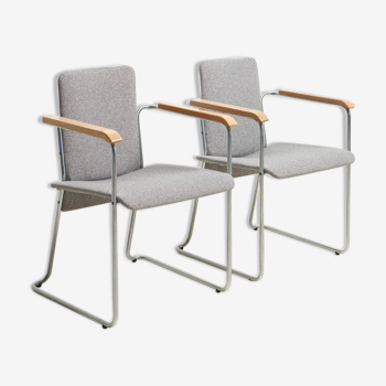 Set of two armchairs by walter antonis for 'tspectrum, netherlands - 1970's