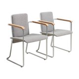 Set of two armchairs by walter antonis for 'tspectrum, netherlands - 1970's