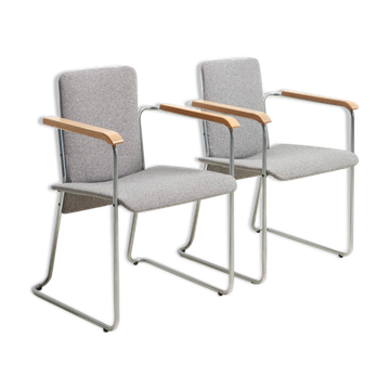 Set of two armchairs by walter antonis for 'tspectrum, netherlands - 1970's