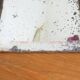 Table mirror on a brass easel