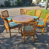 Chippendale style table and chairs set