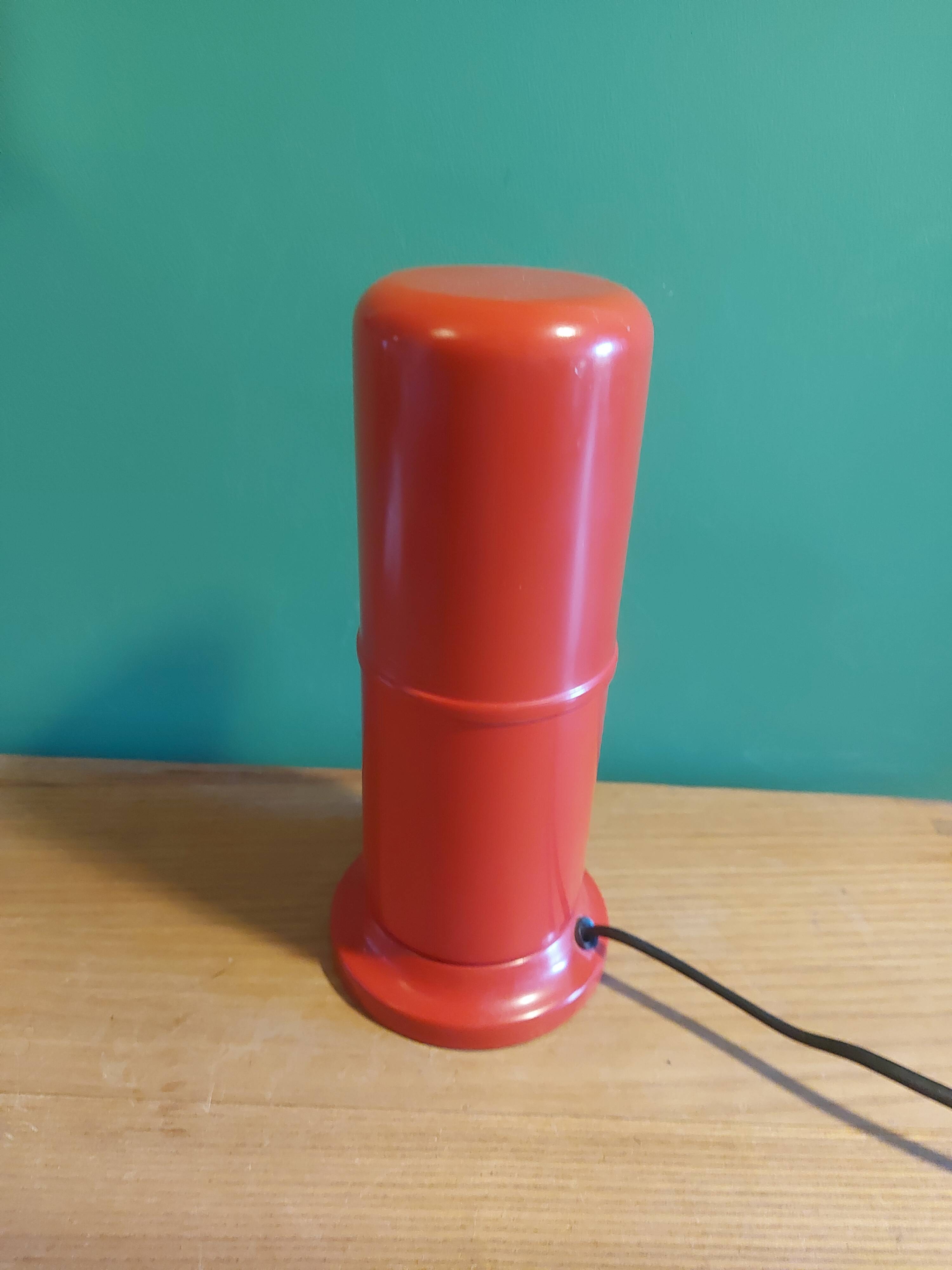 Vintage metal lamp 1980