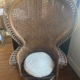 Fauteuil Emmanuelle en rotin