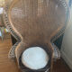 Fauteuil Emmanuelle en rotin