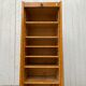 Industrial furniture notary binder with vintage j-b curtain 1960s