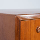 Mid-Century teak chest of drawers by Poul Jessen for PMJ Viby, 1960s