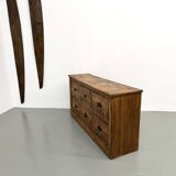 Six-drawer workshop cabinet