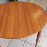 Scandinavian extendable table, vintage teak, 1970s
