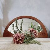 Art Deco half-moon mirror