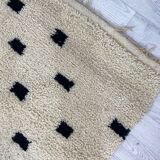 Handcrafted Moroccan Berber carpet 161 x 156 CM