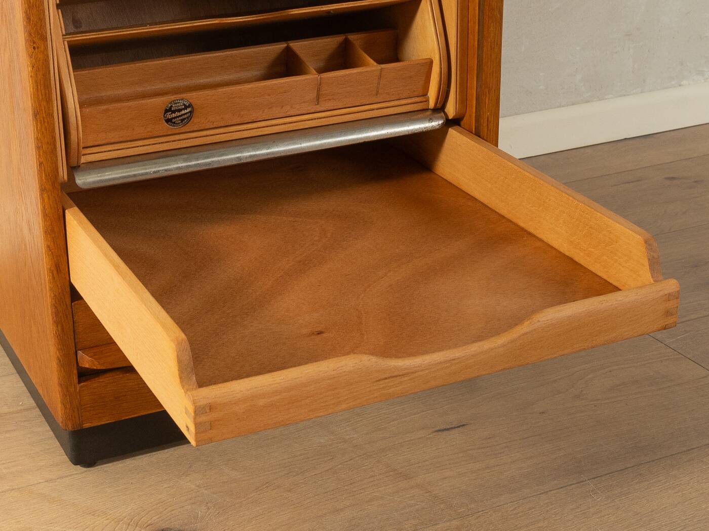 1960s tambour cabinet, Fortschritt, vintage