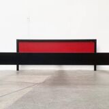 Double bed postmodern German vintage profile system by Elmar Flötotto for Flötotto.