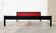 Double bed postmodern German vintage profile system by Elmar Flötotto for Flötotto.