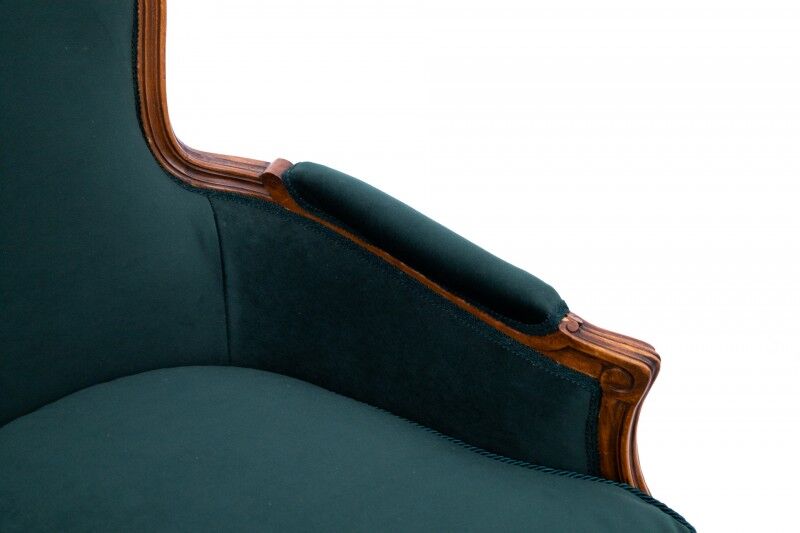 Antique sofa, late 19th century, France, after renovation.