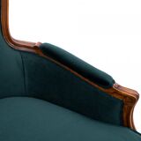 Antique sofa, late 19th century, France, after renovation.